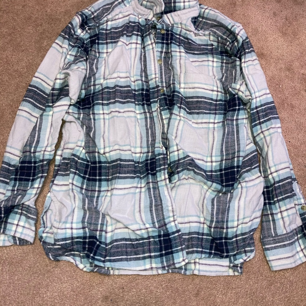 American eagle button up flannel